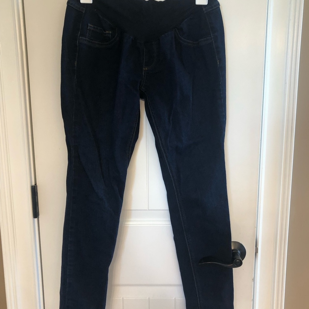Jessica Simpson Secret Fit Belly Skinny Leg Maternity Jegging, Size Medium